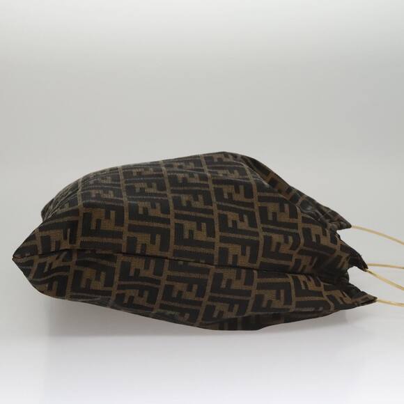 FENDI Zucca Canvas Hand Bag Brown - Picture 4 of 12
